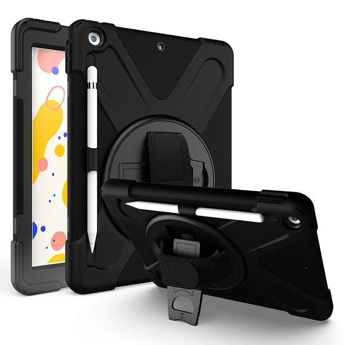 eSTUFF Chicago Flip Cover Μαύρη για iPad 10.2