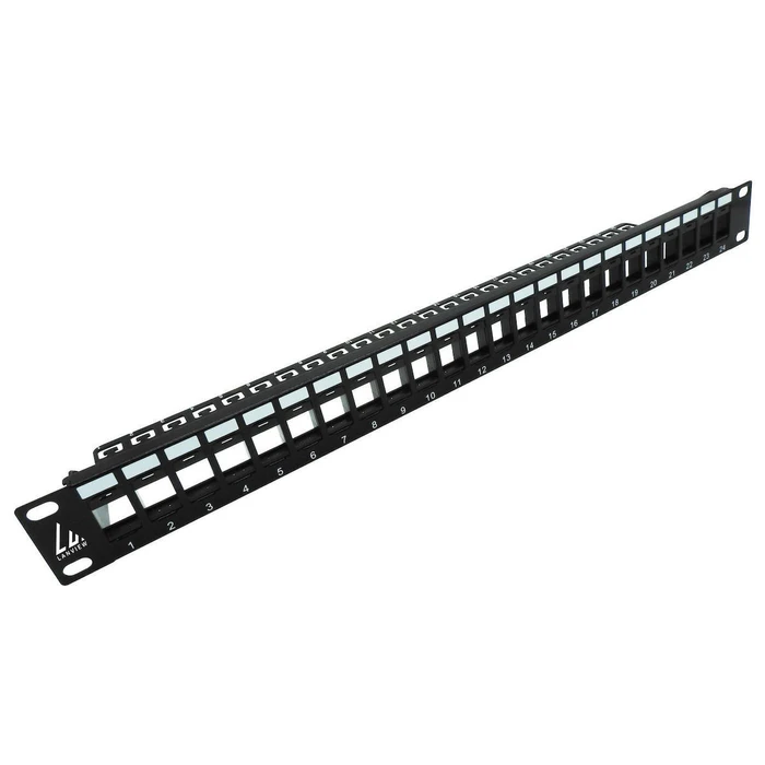 Lanview Patch Panel για Rack 1U 19 24 Θυρών cat5e cat6 LVN127596