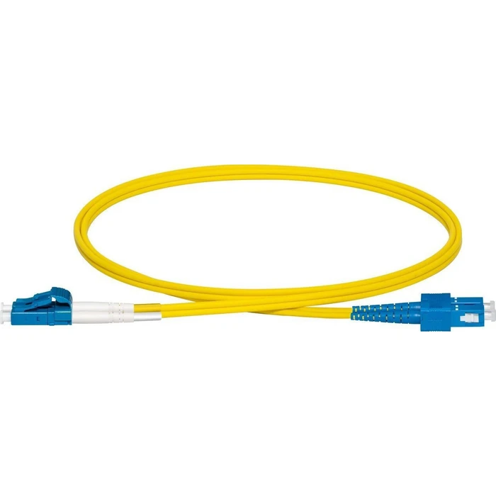 Lanview Network Cable LC SC 1m Yellow