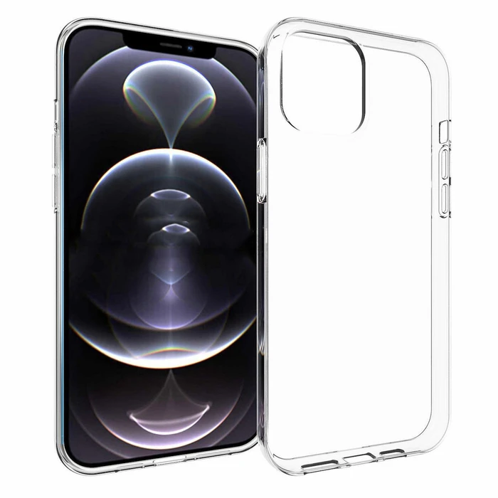 eSTUFF Θήκη Πίσω Κάλυμμα Σιλικόνης Διάφανο iPhone 13 Pro Max