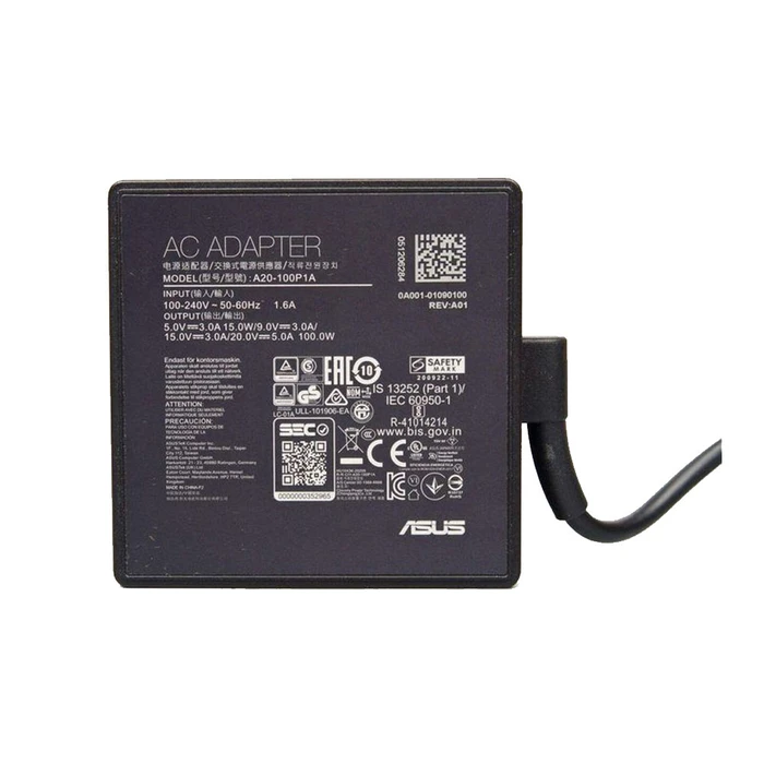 Laptop Charger Asus USB C 100W