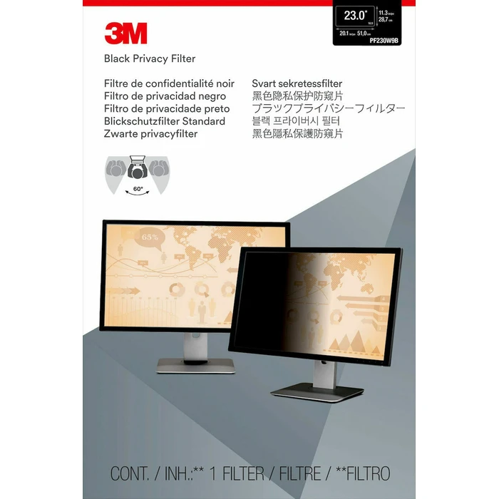 3M Monitor Privacy Filter 23.6W9