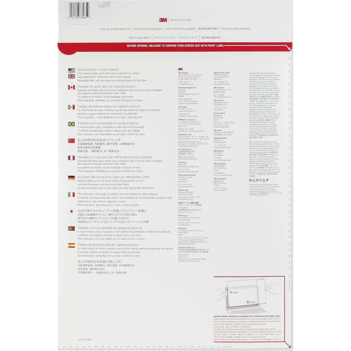 3M Monitor Privacy Filter 23.6W9