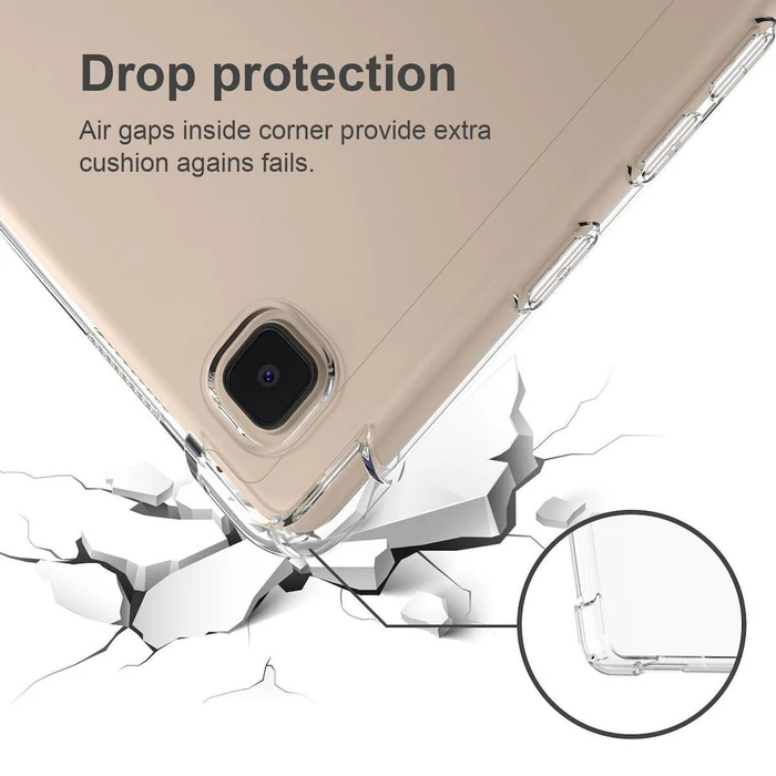 eSTUFF Διαφανής Θήκη Tpu για Galaxy Tab S5e