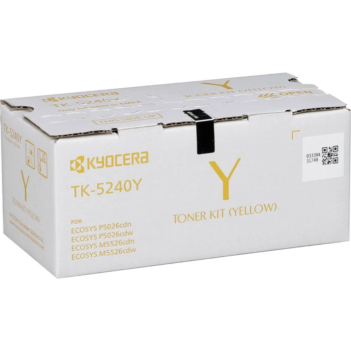 Kyocera Default Toner Laser Printer Yellow 3000 Pages TK 5240Y