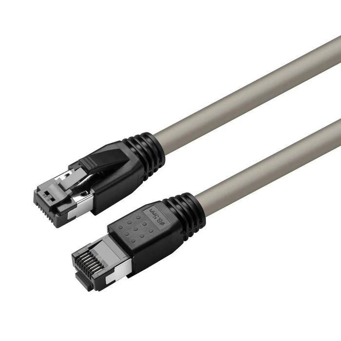 MicroConnect Καλώδιο Δικτύου Ethernet Cat 8 1 S FTP 0 5m Γκρι