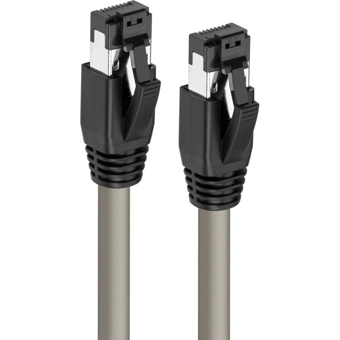 MicroConnect Καλώδιο Δικτύου Ethernet Cat 8 1 S FTP 0 5m Γκρι
