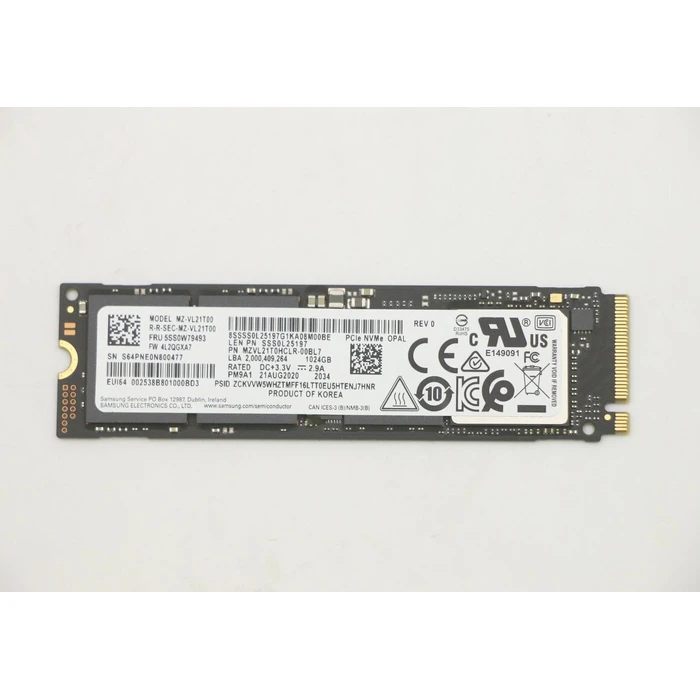 Lenovo SSD 1TB M.2 PCI Express 4.0