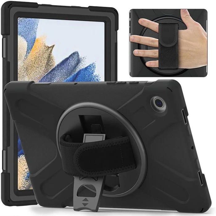 eSTUFF Flip Cover Μαύρη για Samsung Galaxy Tab A8 10.5