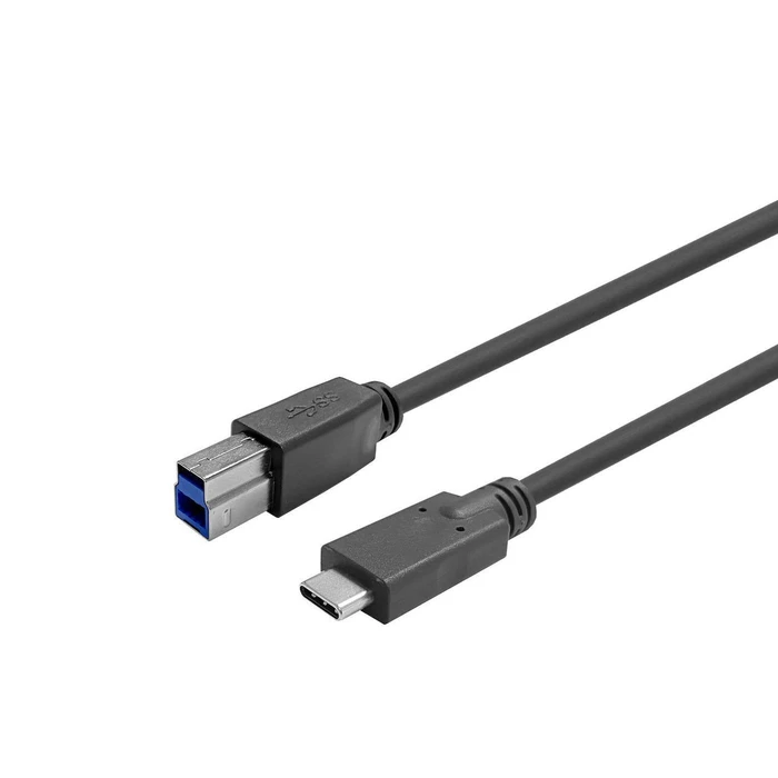 Vivolink Metatropeis and Adaptors USB 2.0 Cable USB-C male USB-B Black 12.5m PROUSBCBMM12.5