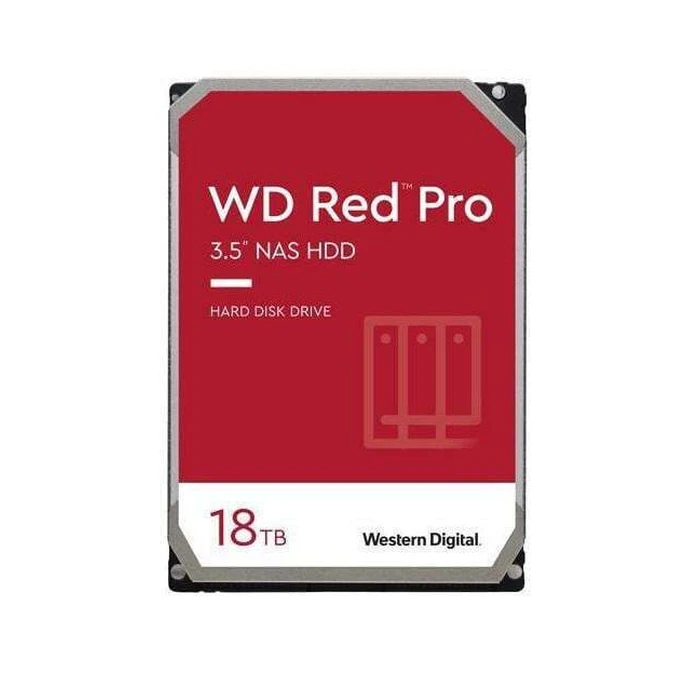 Western Digital Red Pro 18TB 3.5" SATA III 7200rpm 512MB Cache HDD for NAS/Server WD181KFGX