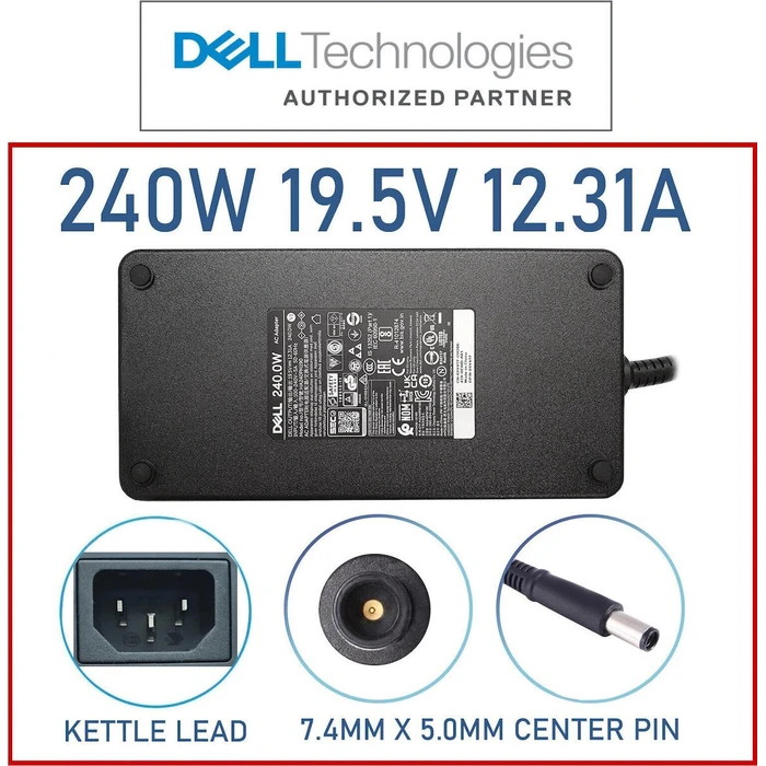 Dell Φορτιστής Laptop 240W (PP18X)