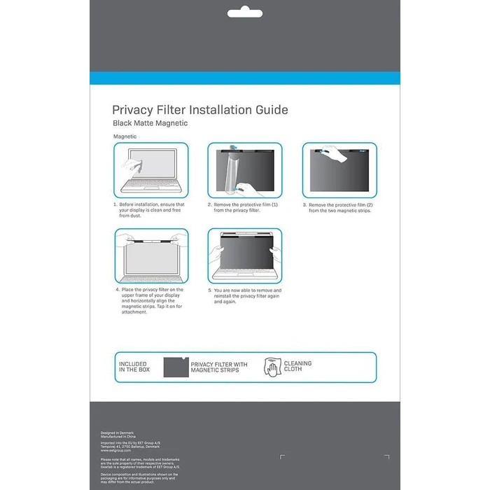 eSTUFF Gearlab Screen Filter for Laptop 13.6