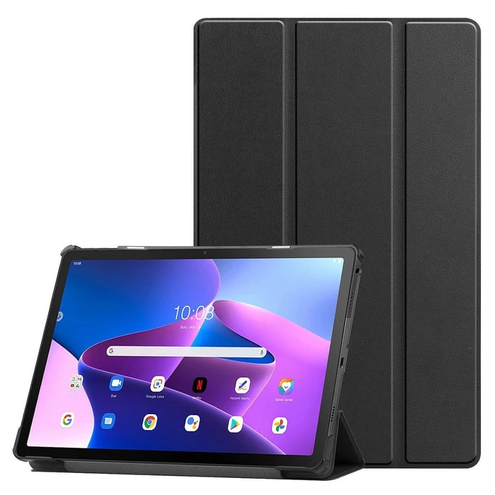 eSTUFF Flip Cover Μαύρη Lenovo Tab M10 Plus 10.6 3rd Gen