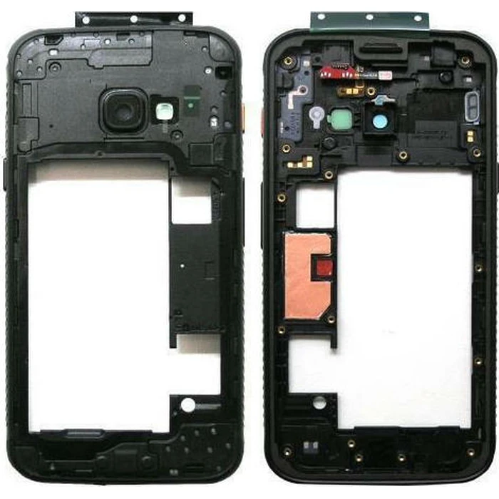 Samsung Μεσαίο Πλαίσιο Μαύρο για Galaxy Xcover 4s