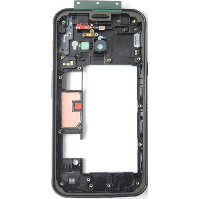 Samsung Μεσαίο Πλαίσιο Μαύρο για Galaxy Xcover 4s