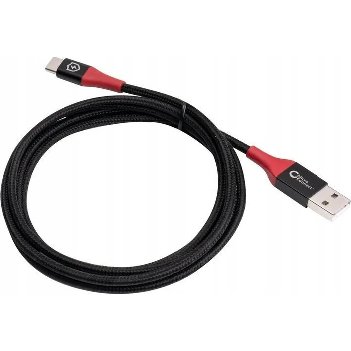 MicroConnect USB Cable USB C Male to USB A Black 1.5m