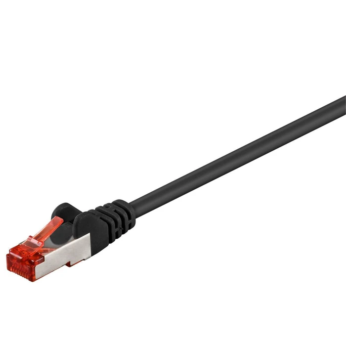 Microconnect S/FTP Cat6 Ethernet Patch Cable 2m Black LSZH (SSTP602S)