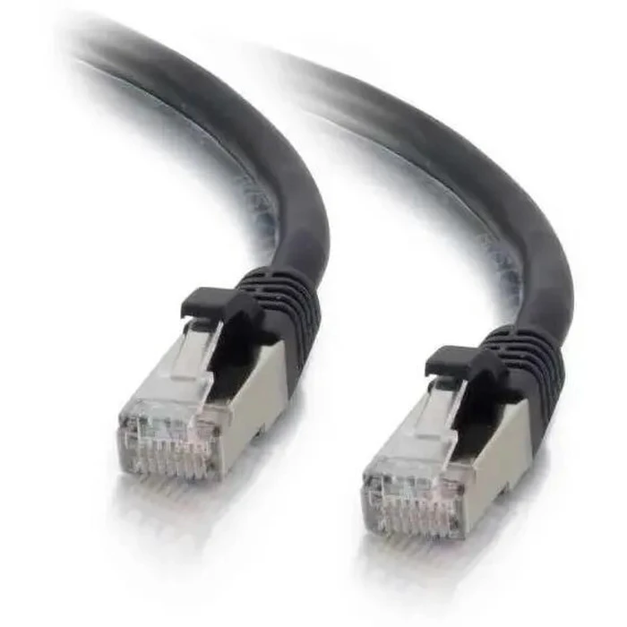 3M S/FTP Cat.6a Καλώδιο Δικτύου Ethernet 3 m Μαύρο - Mercodan