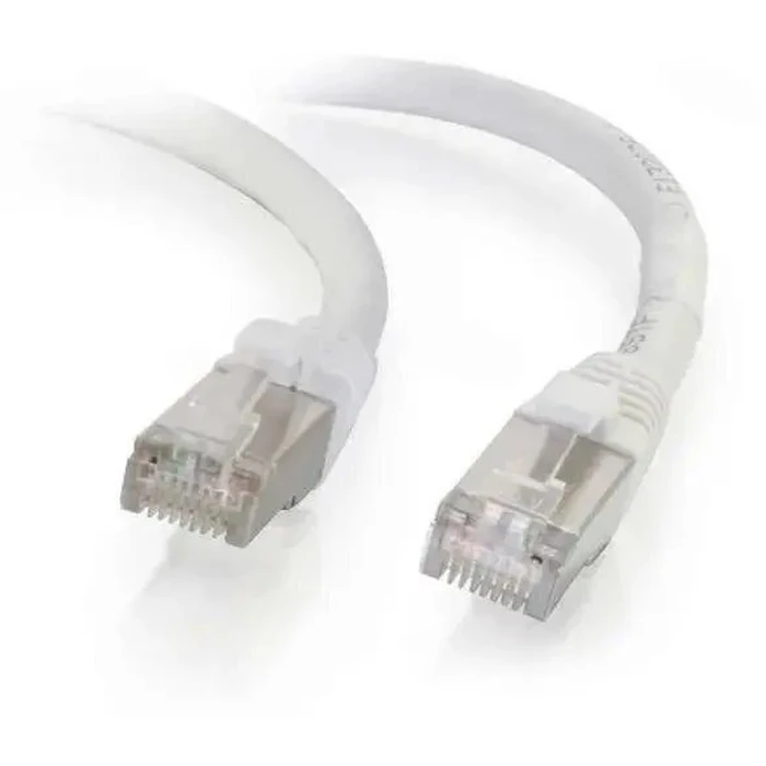 Καλώδιο Δικτύου Ethernet 3M S/FTP Cat.6a 3m Λευκό - Mercodan (371919030)