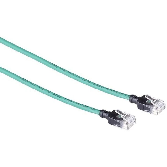 3M U/UTP Cat.6a Slim U/UTP 3m Patch Cable - Green (Mercodan)