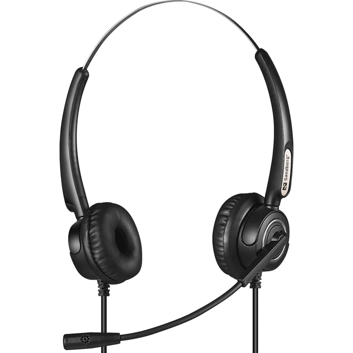 Sandberg Headset Stereo VOIP Office Pro USB RJ9 11