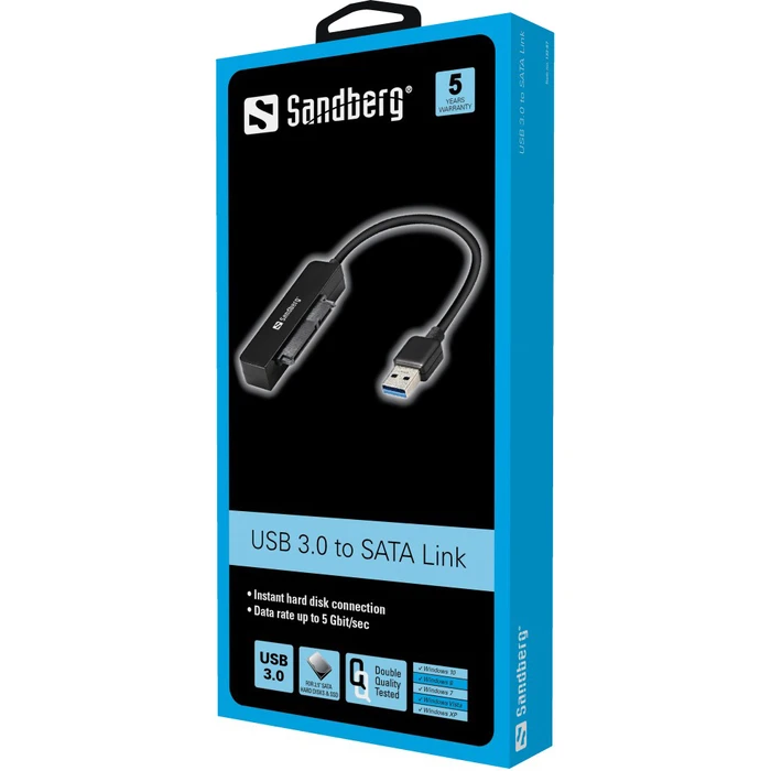 Sandberg Μετατροπείς Αντάπτορες Usb 3 0 to Sata Link