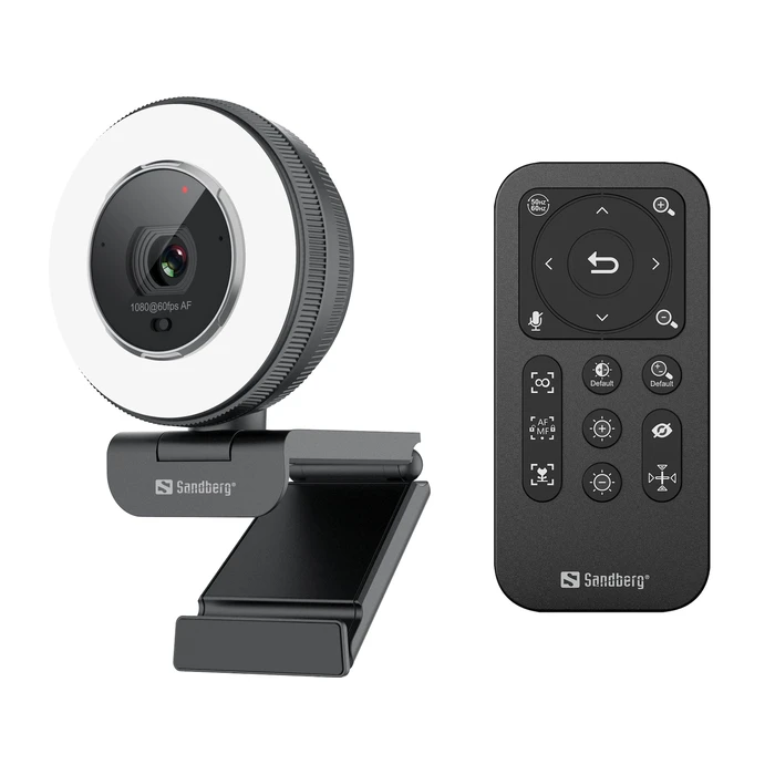 Sandberg Streamer Pro Elite Web Camera 2K White with Autofocus