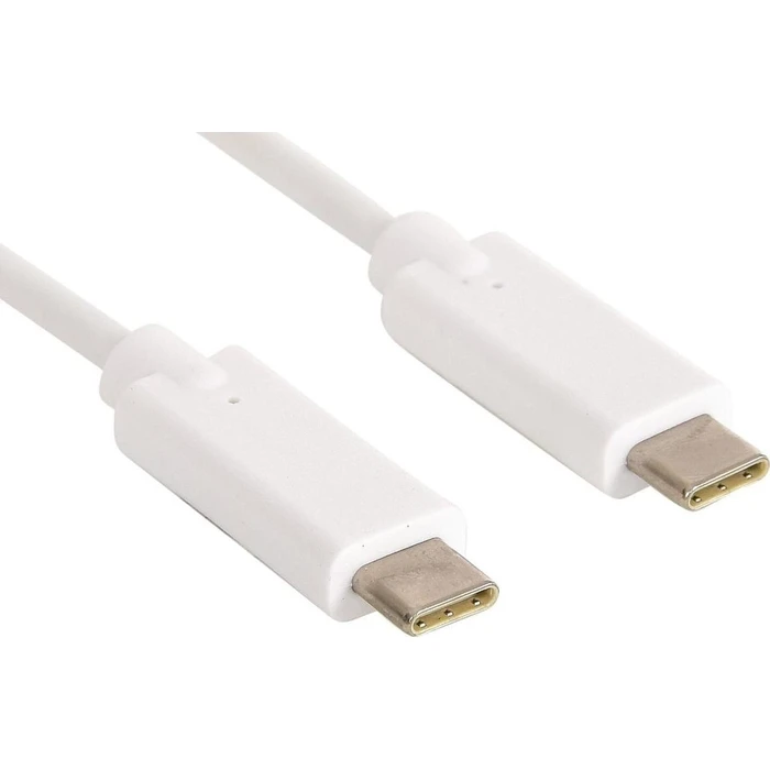Sandberg Καλώδιο USB C Male USB C 60W Λευκό 2m
