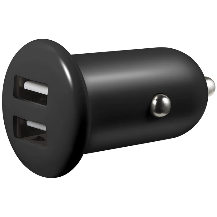 Sandberg Φορτιστής Αυτοκινήτου 10W 2.1A με 2 θύρες USB Μαύρος 340-40