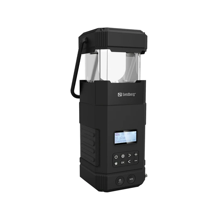 Sandberg Survivor Lantern All in1 Φανάρι Μπαταρίας για Camping με Φακό Ραδιόφωνο και Powerbank