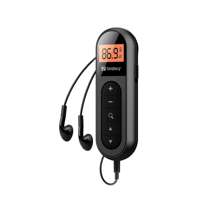 Sandberg Pocket Radio FM Recharge Black