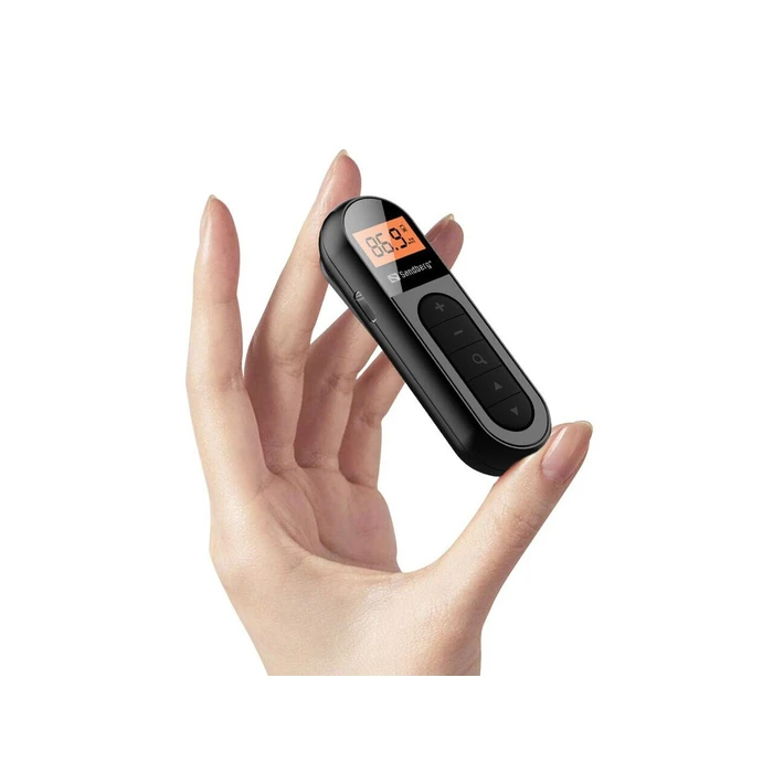 Sandberg Pocket Radio FM Recharge Black