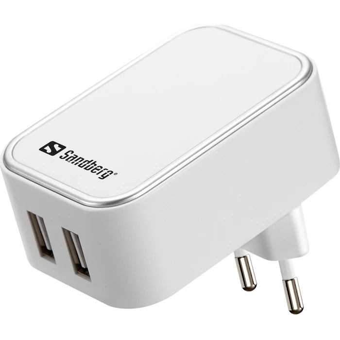 Sandberg Adapter Charger Dual USB Multicolor 440-57