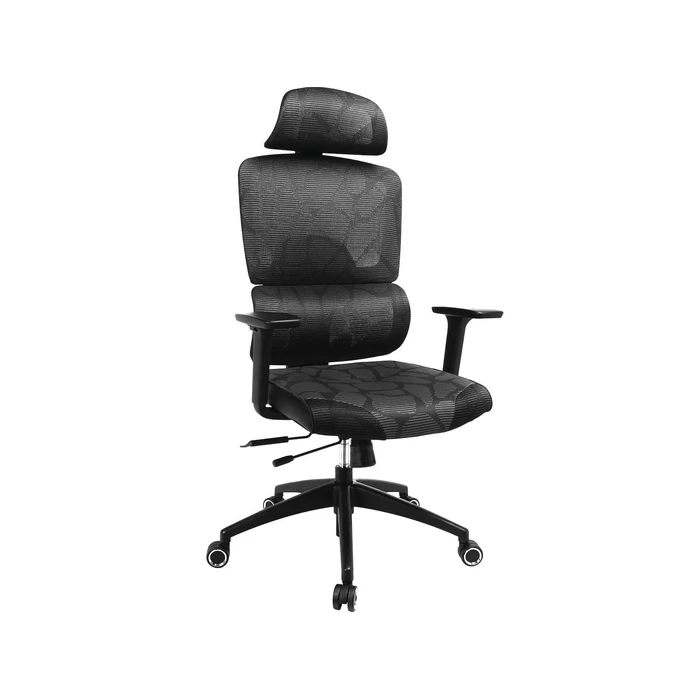 Sandberg ErgoFusion Gaming Chair Pro Δερματίνης με Ρυθμιζόμενα Μπράτσα Μαύρη