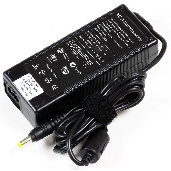 CoreParts Laptop Charger 72W 16V 4.5A for Lenovo Panasonic with Detachable Power Cable MBA1161