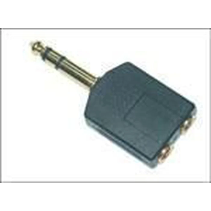 MicroConnect Μετατροπέας 6.3mm male σε 3.5mm 2x female
