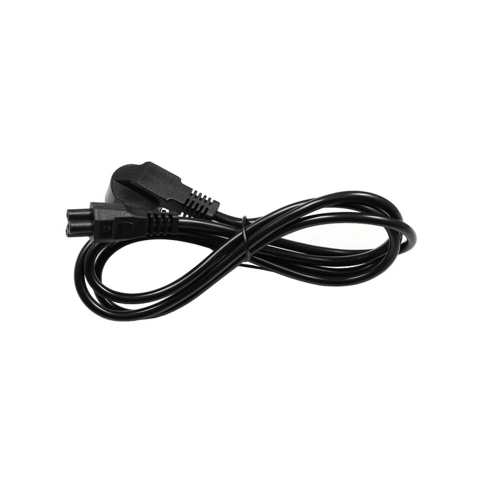 Microconnect Power Cord CEE 7/7 to IEC C5 1.8m Angled Schuko, Black