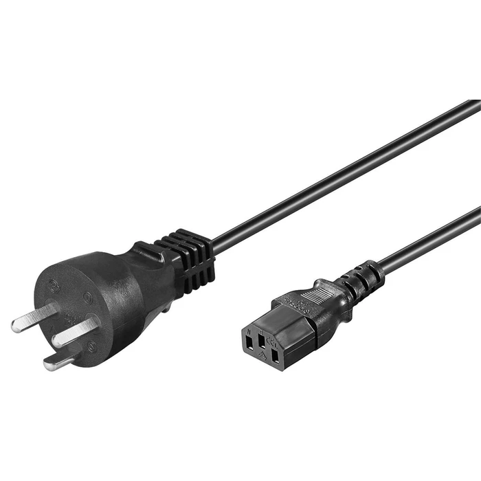 Microconnect καλώδιο τροφοδοσίας IEC C13 - IEC C13 1,8m Μαύρο