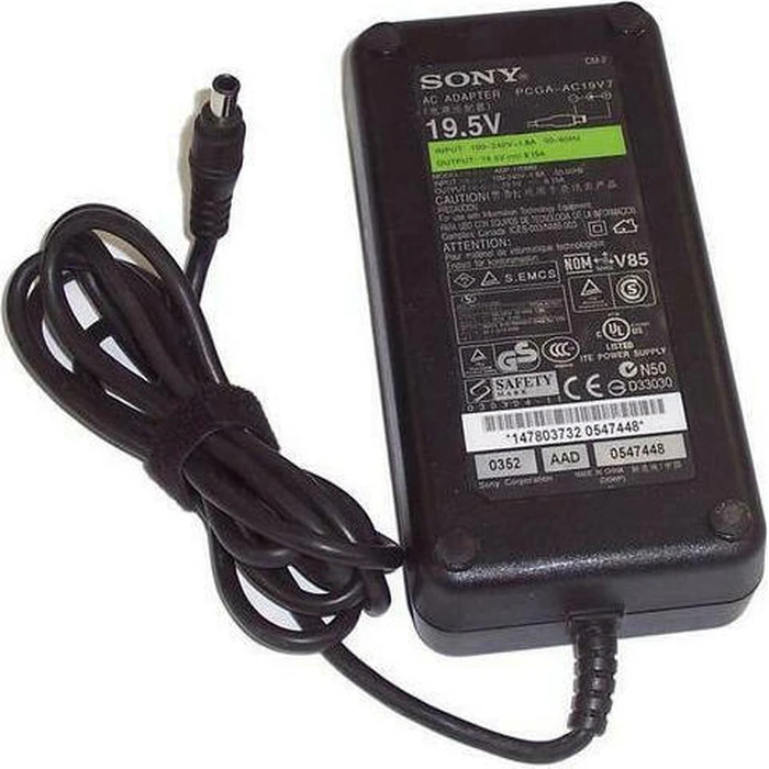 CoreParts Φορτιστής Laptop 120W 19.5V 6.2A για Sony χωρίς Καλώδιο Τροφοδοσίας