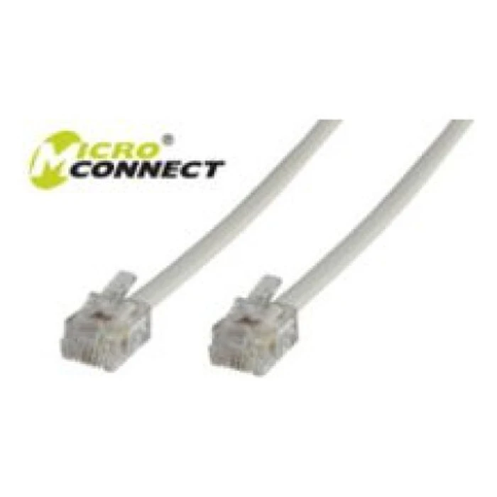 Network Cable MicroConnect U/UTP Ethernet 10m White MPK110