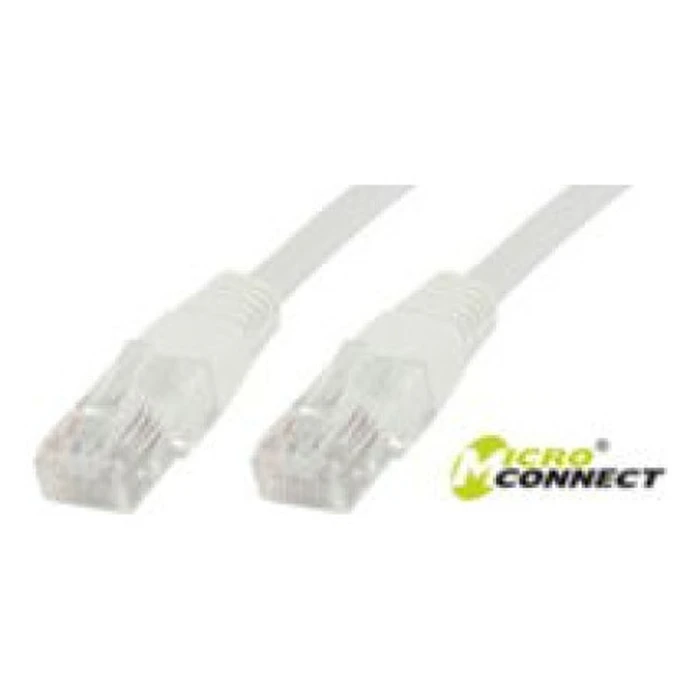 MicroConnect Network Cable Ethernet U UTP Cat 5e 0.5m White UTP5005W