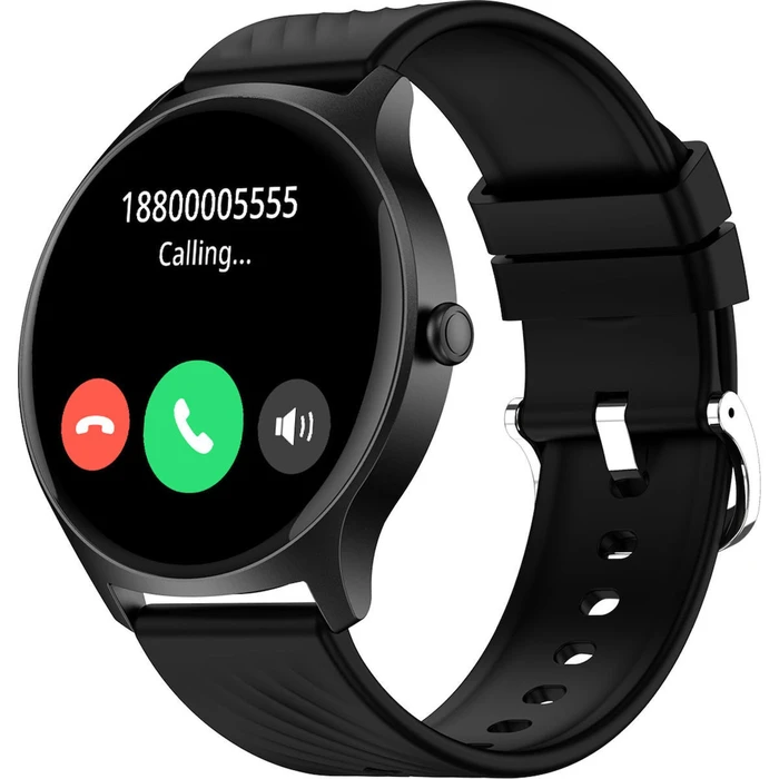 Denver SWC-387 Smartwatch με Παλμογράφο (Μαύρο)