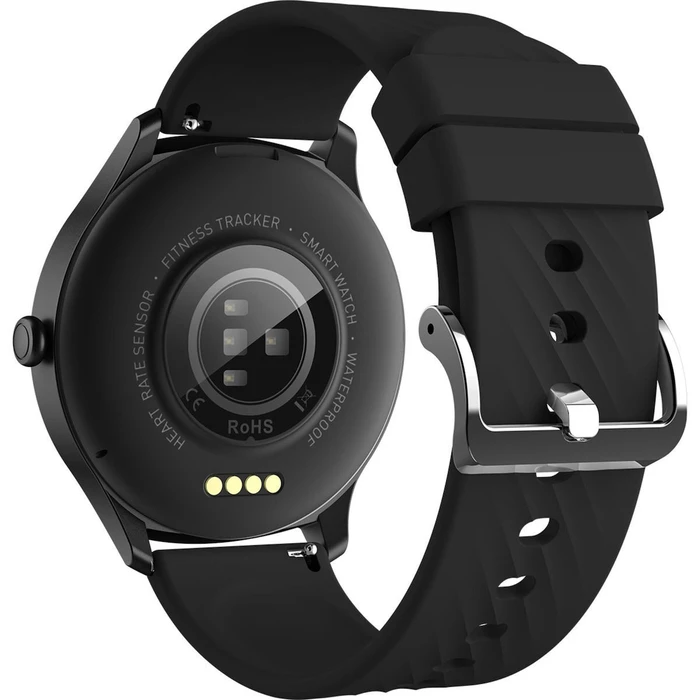 Denver SWC-387 Smartwatch με Παλμογράφο (Μαύρο)