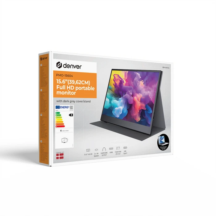 Οθόνη TFT Denver PMO-15604 15.6" Full HD IPS LED