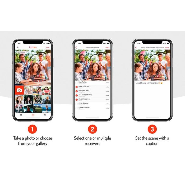 Ψηφιακή κορνίζα Denver Frameo PFF-1018 10.1" 16GB