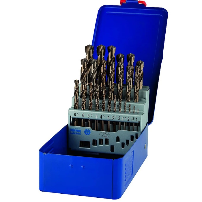 Irwin Σετ 25 τρυπανιών κοβαλτίου (HSS-Co) 1–13mm με κυλινδρικό στέλεχος για μέταλλο