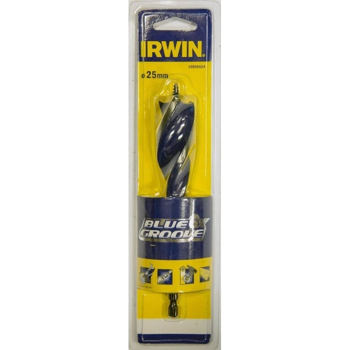 Irwin Blue Groove Wood Drill Bit 6mm Hex Shank (10506624)