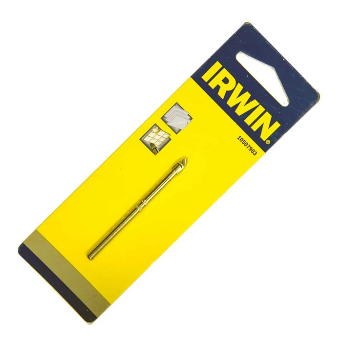 Irwin Drill Bit for Glass and Tiles 8mm (Cylindrical Shank)