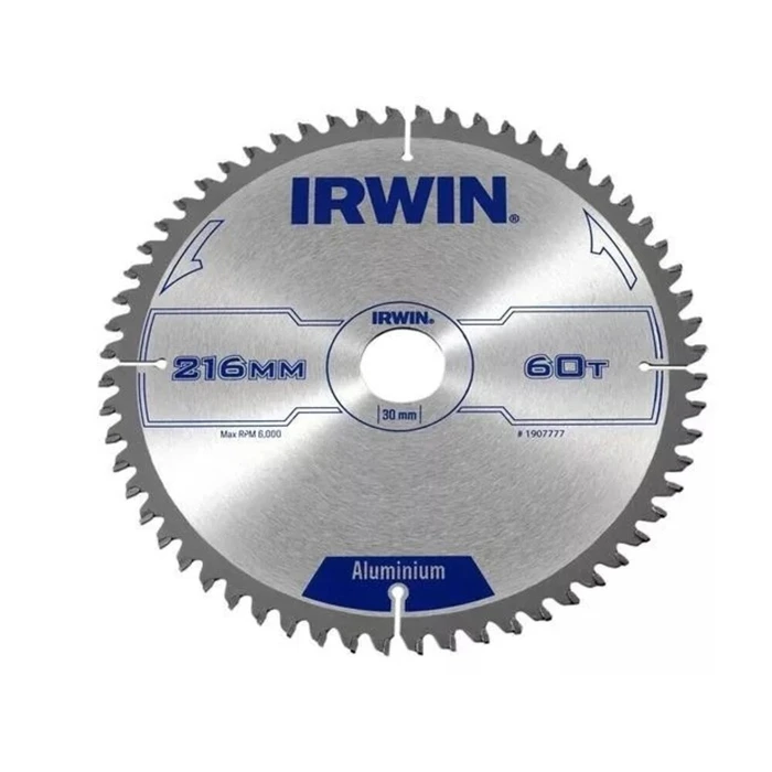 Irwin 216mm 60-Tooth TCG Saw Blade (MPN 1907777)